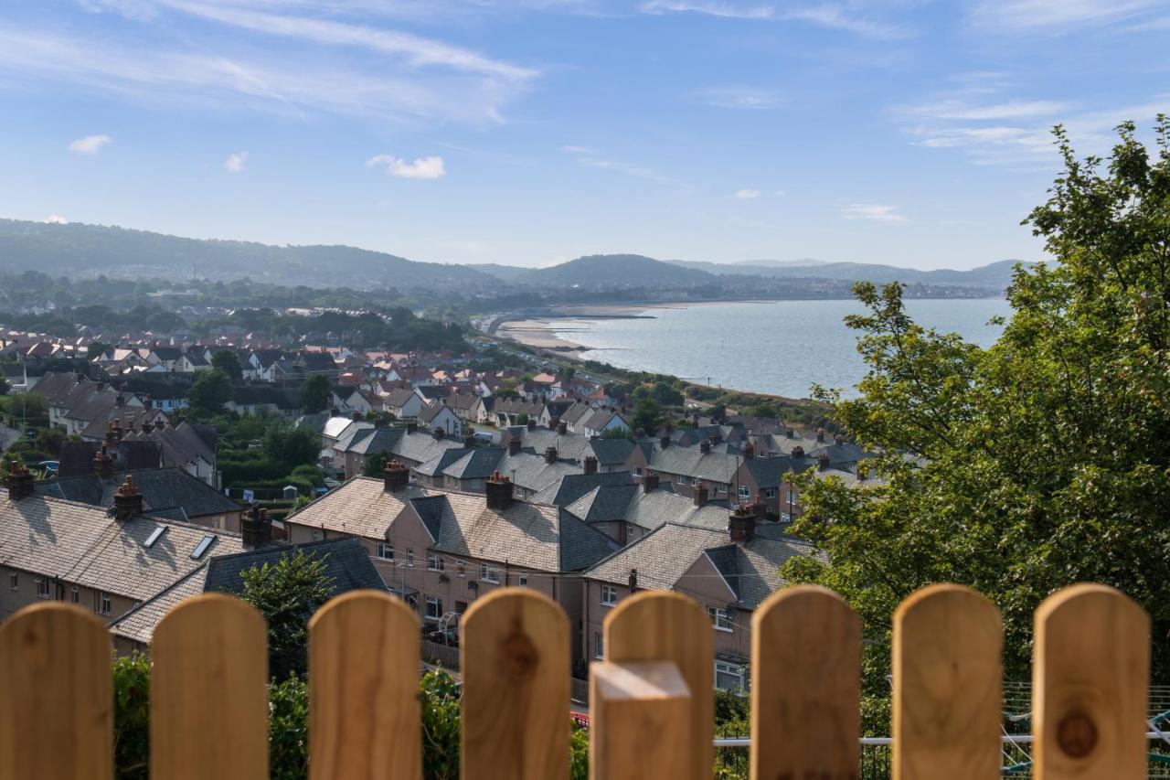 Windy Ridge Terrace With Beautiful Sea Views, North Wales Coast Villa Old Colwyn Exterior photo